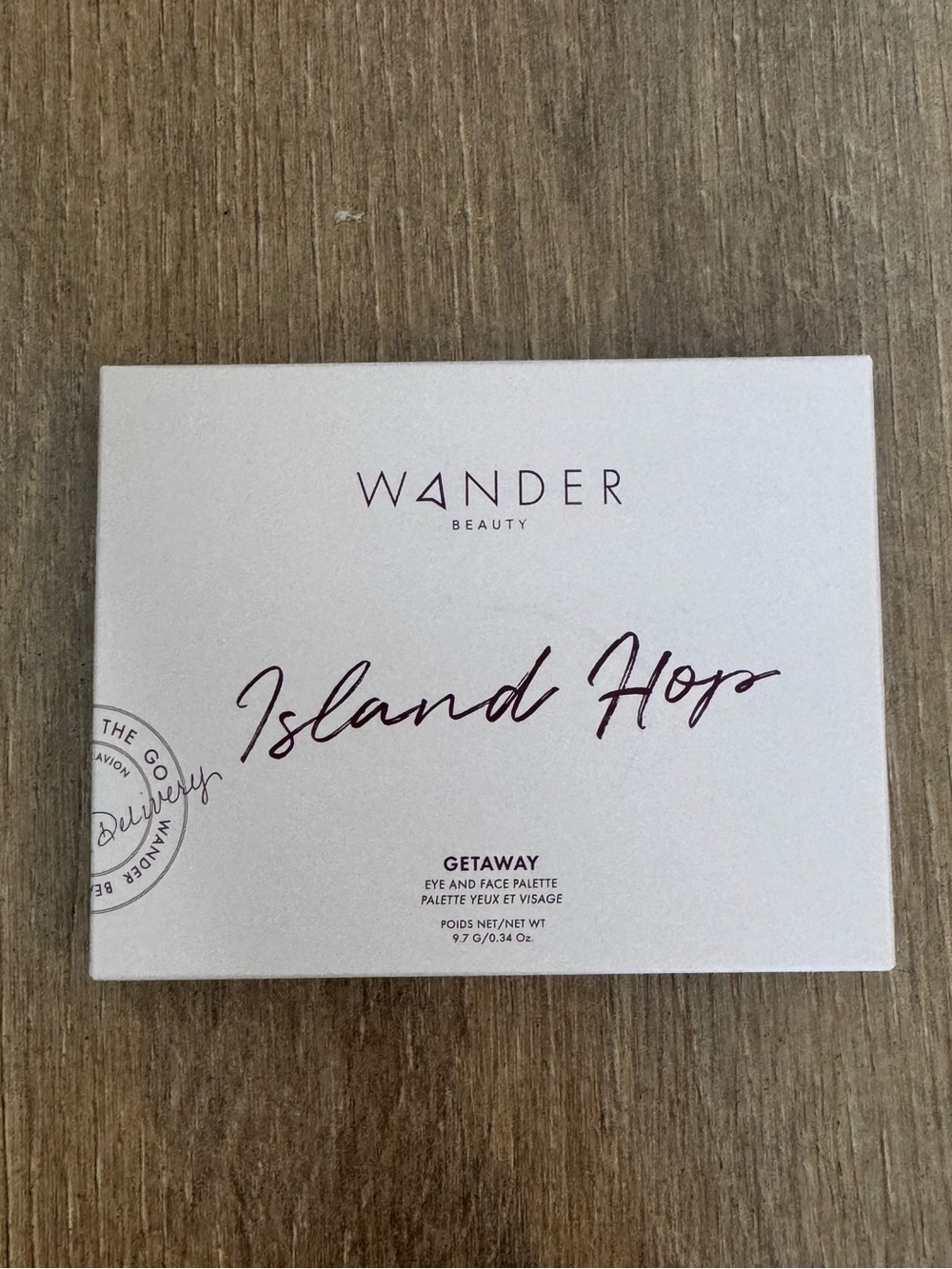 Wander island hop getaway eye and face make up palette brand new
